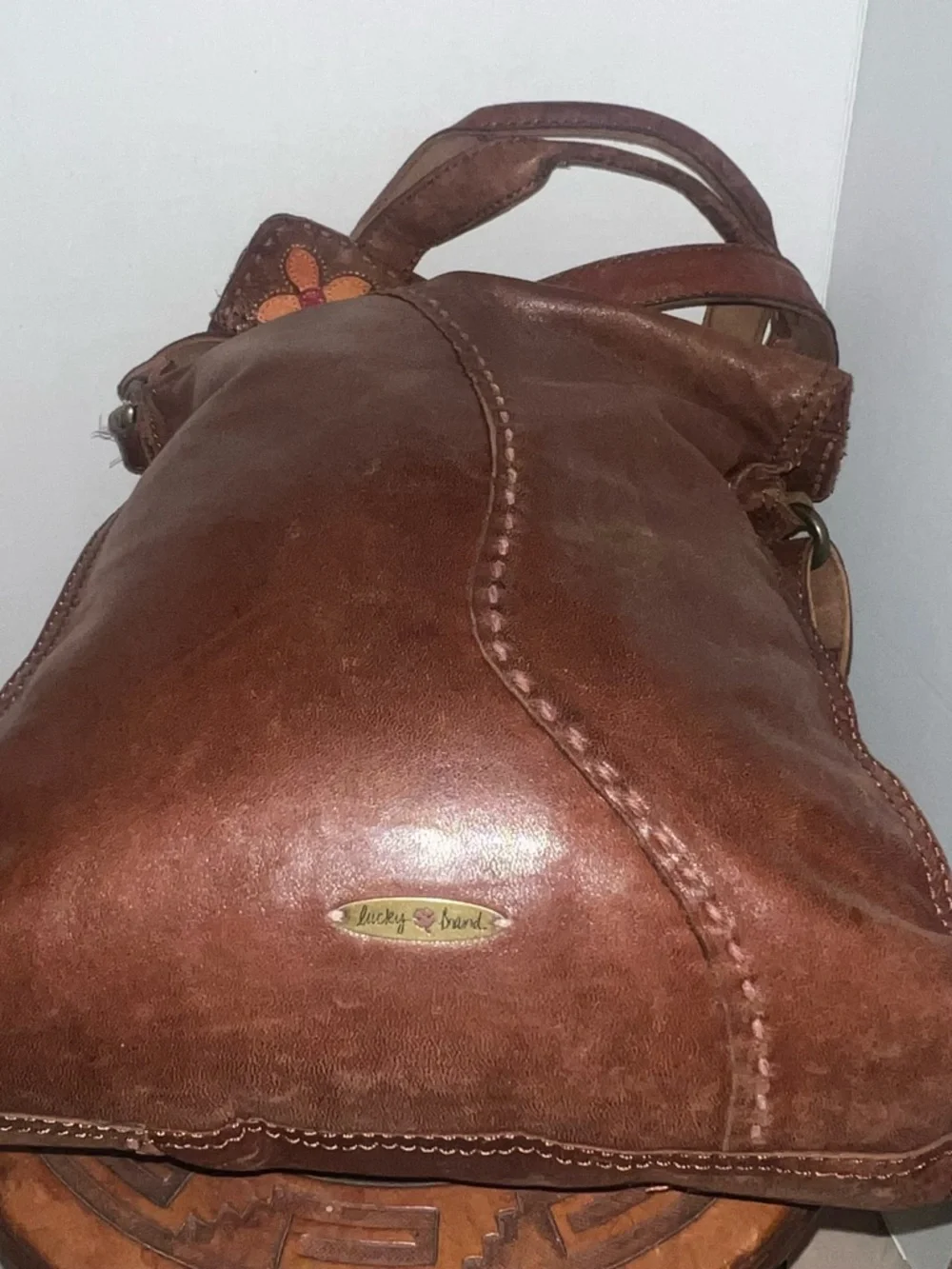 LUCKY BRAND Abbey Road Hippie Foldover Bag - Picture 7 of 12